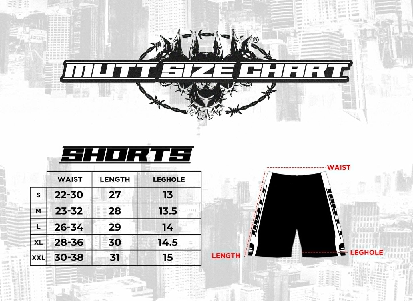 MUTT " Bone Collector" Hoop Shorts (Pink)