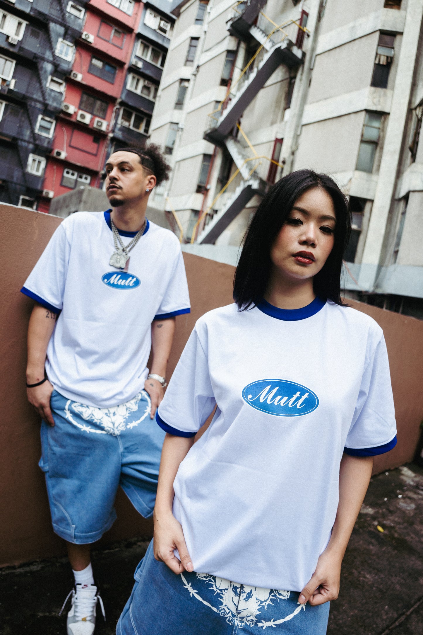 MUTT "FORD" RINGER SHIRT