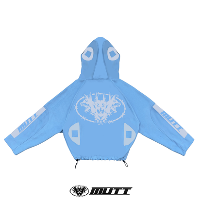 MUTT FLEECE JACKET BLUE