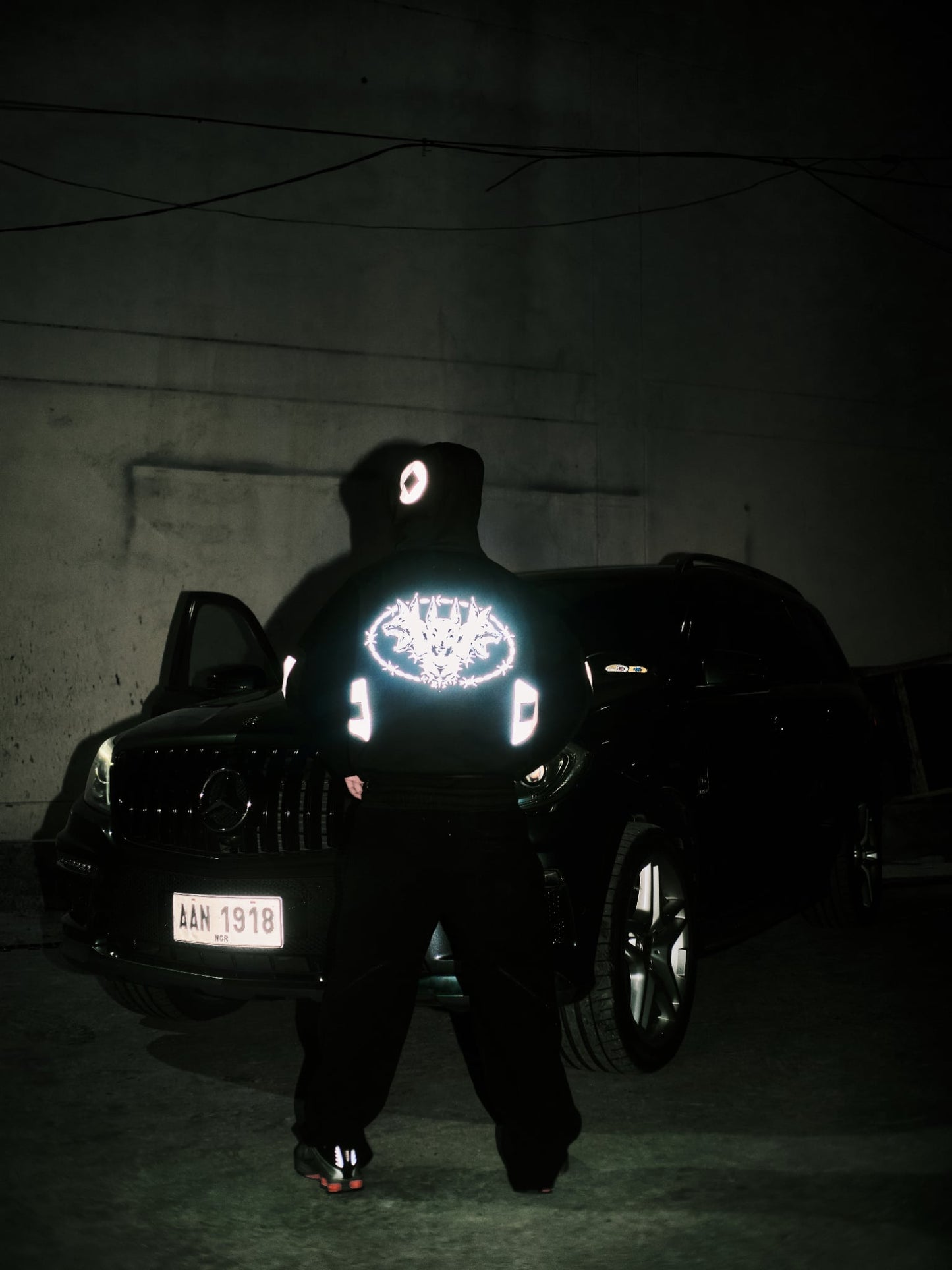 MUTT FLEECE JACKET "BLACK"
