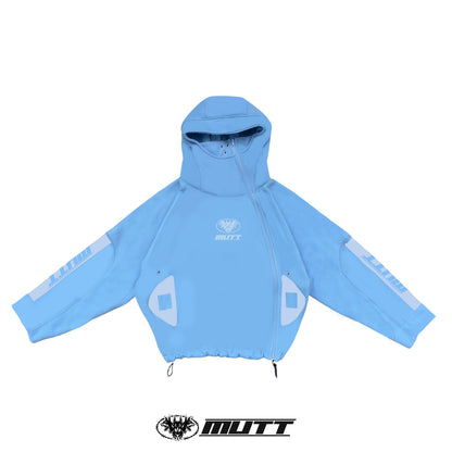 MUTT FLEECE JACKET BLUE