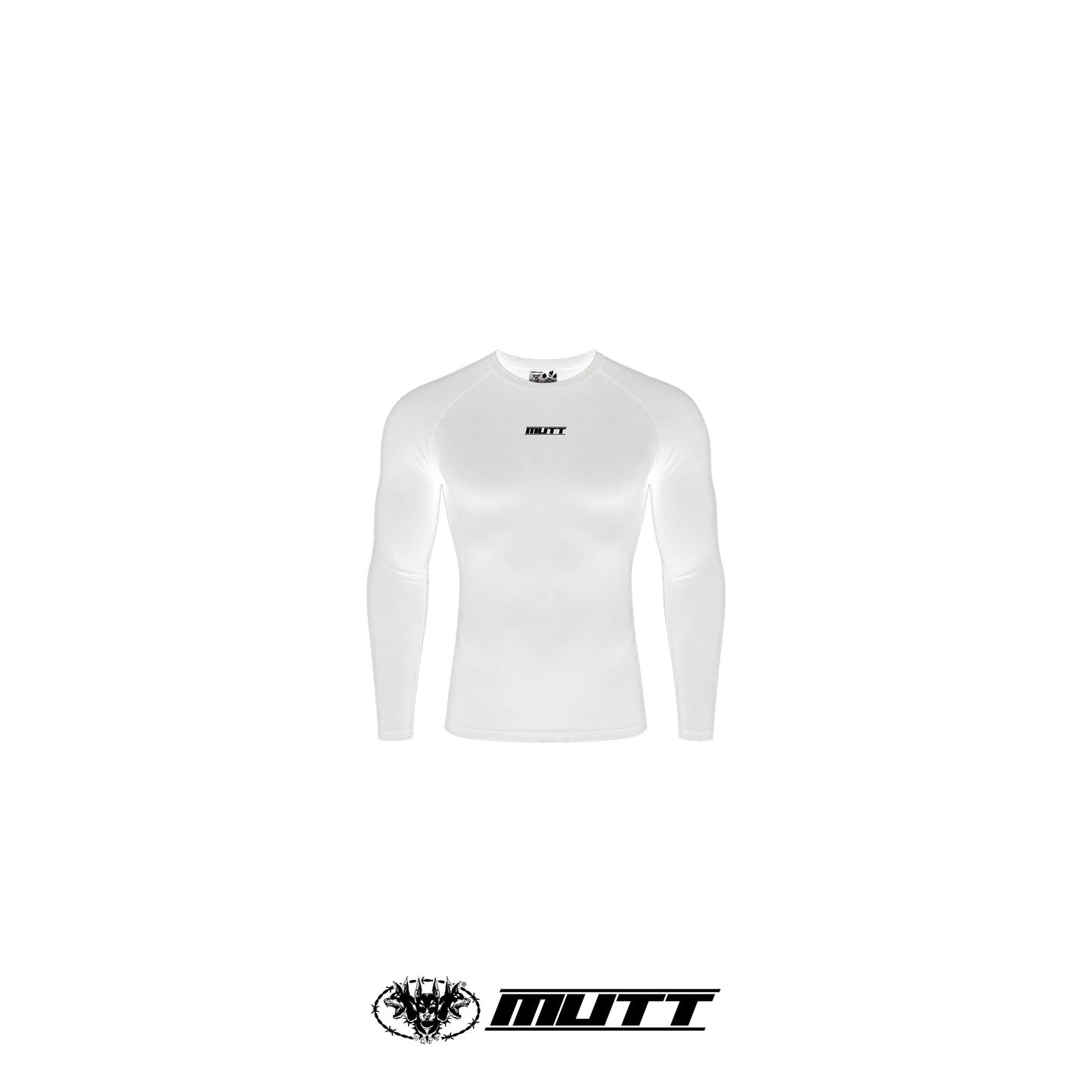 MUTT Long Sleeve Compression (White)