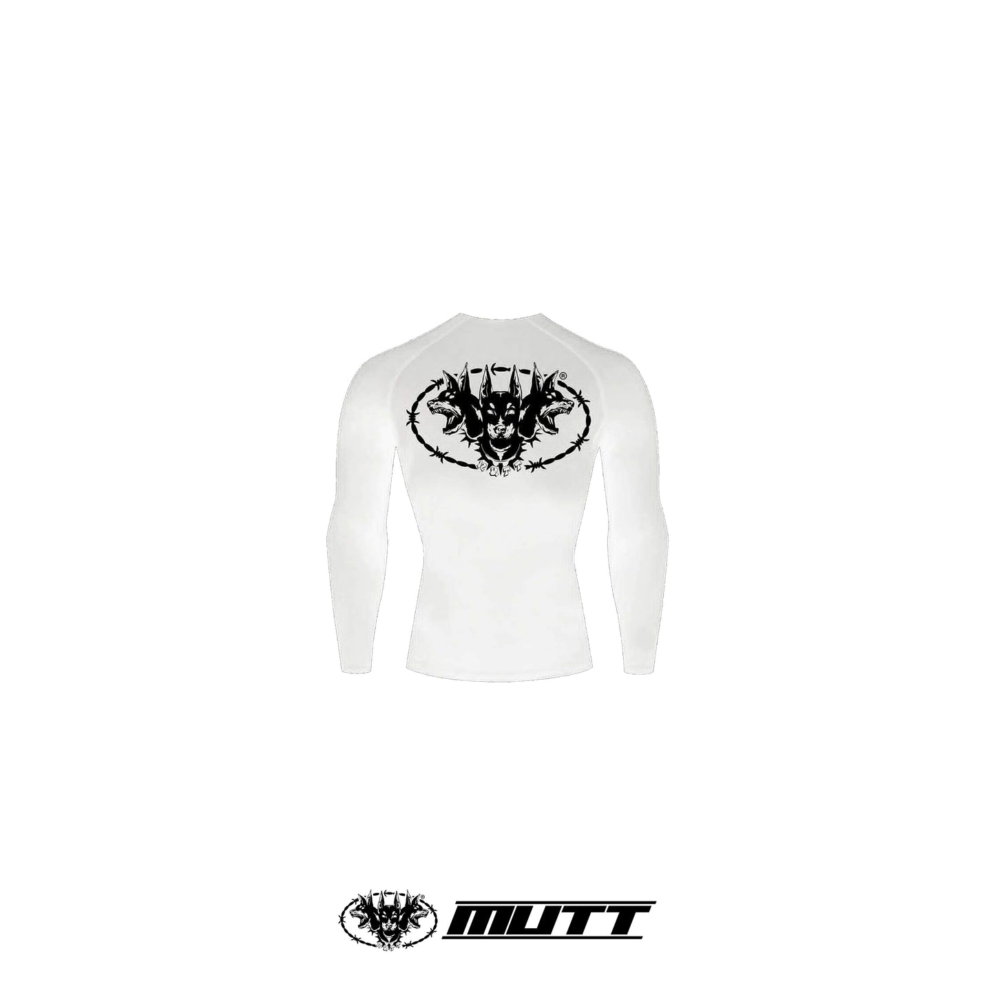 MUTT Long Sleeve Compression (White)
