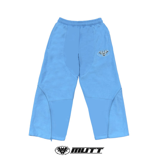 MUTT FLEECE PANTS BLUE