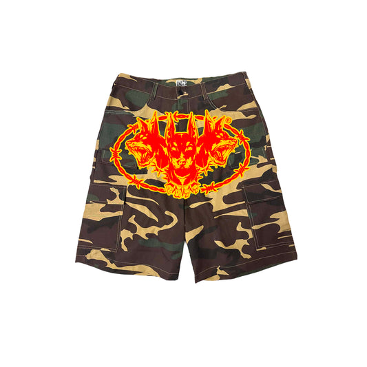 MUTT CAMO "INFIERNO" SHORTS