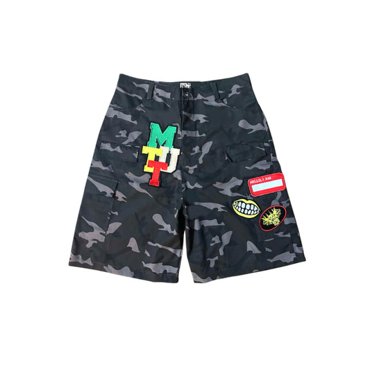 MUTT "URBAN PATCH" CAMO SHORTS