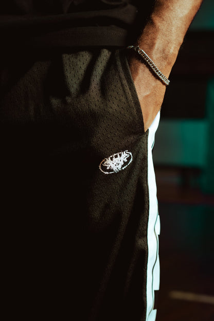 MUTT " Bone Collector" Hoop Shorts (Black)