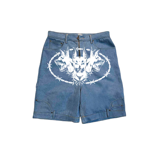 MUTT "CERBERUS" DENIM JORTS