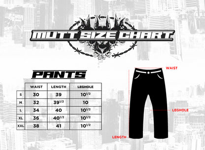 MUTT "INVERSO" PANTS
