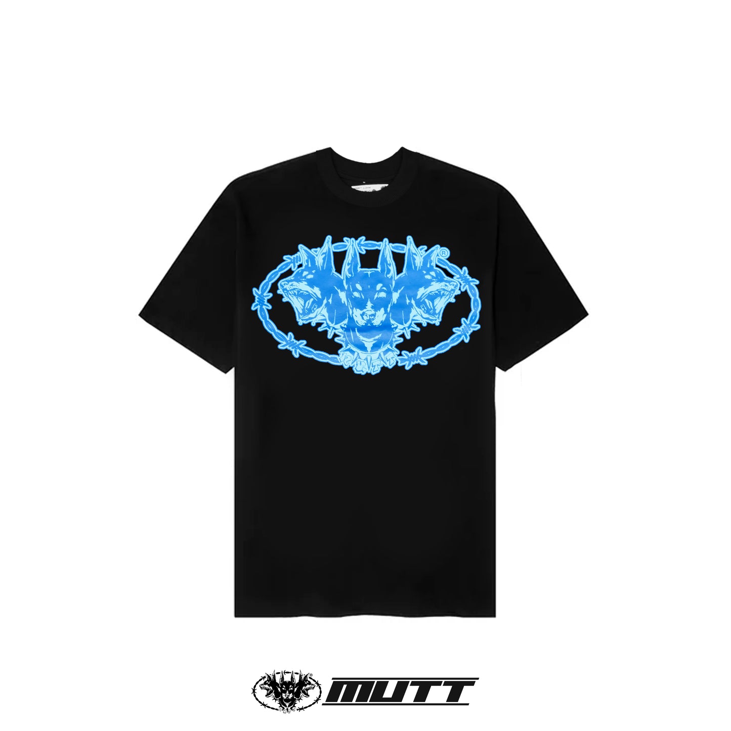 Mutt Cerberus “Baby Blue" Logo