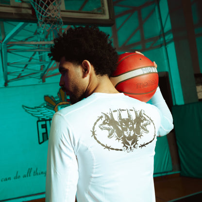 MUTT Long Sleeve Compression (White)