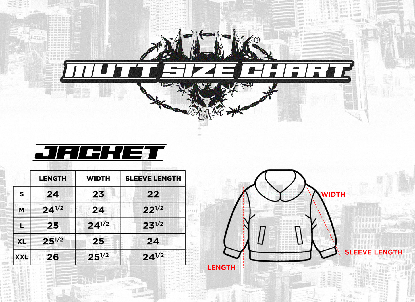 MUTT "CERBERUS" DENIM JACKET