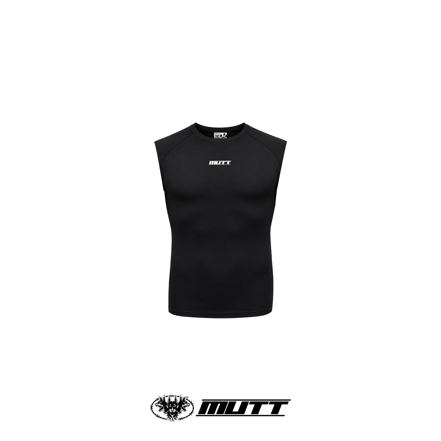MUTT Muscle Tee Compression (Black)