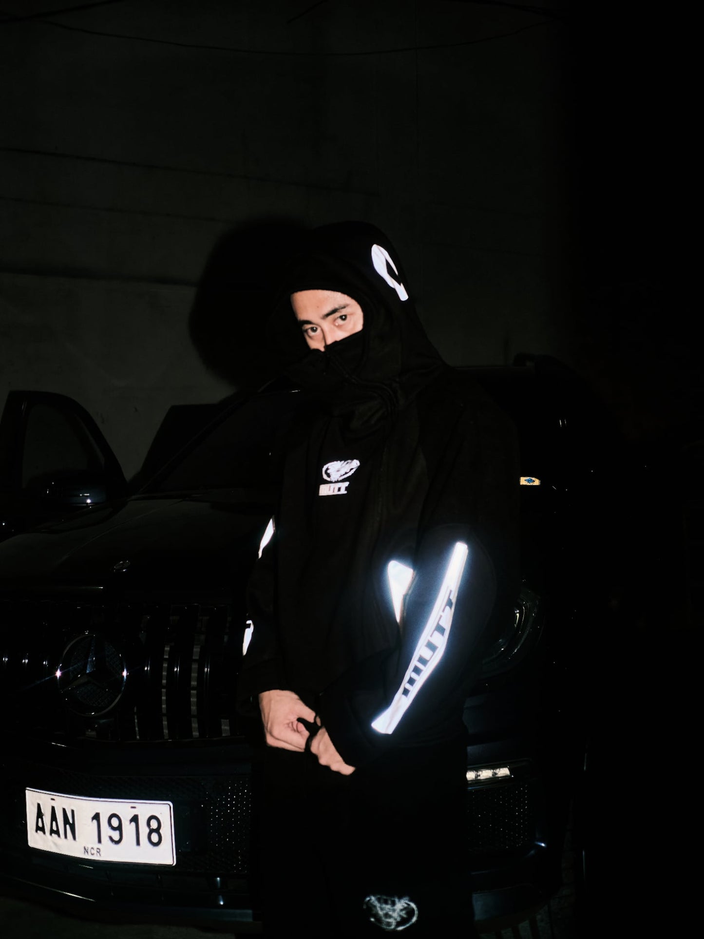 MUTT FLEECE JACKET "BLACK"