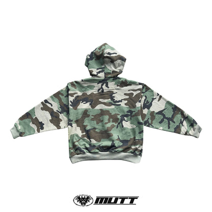 MUTT “GROUND ZERO” CAMO HOODIE