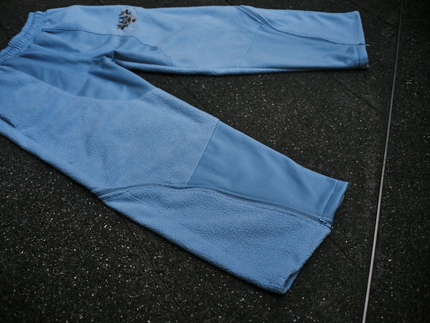 MUTT FLEECE PANTS BLUE