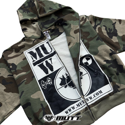 MUTT “GROUND ZERO” CAMO HOODIE