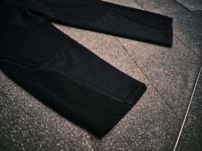 MUTT FLEECE PANTS BLACK