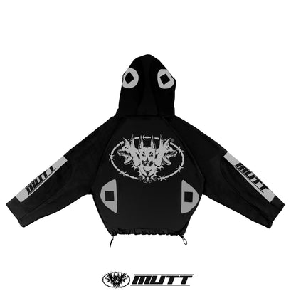 MUTT FLEECE JACKET "BLACK"