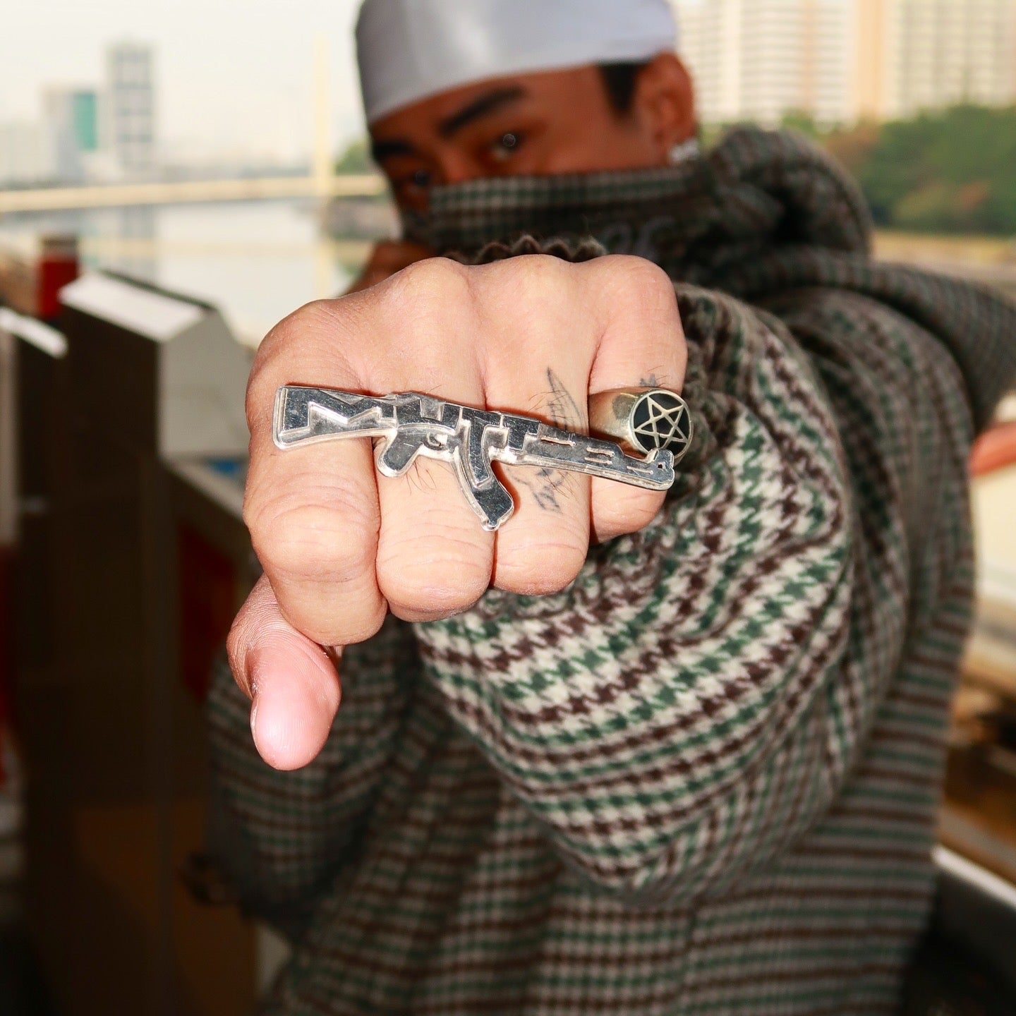 Mutt “Draco” Silver Ring