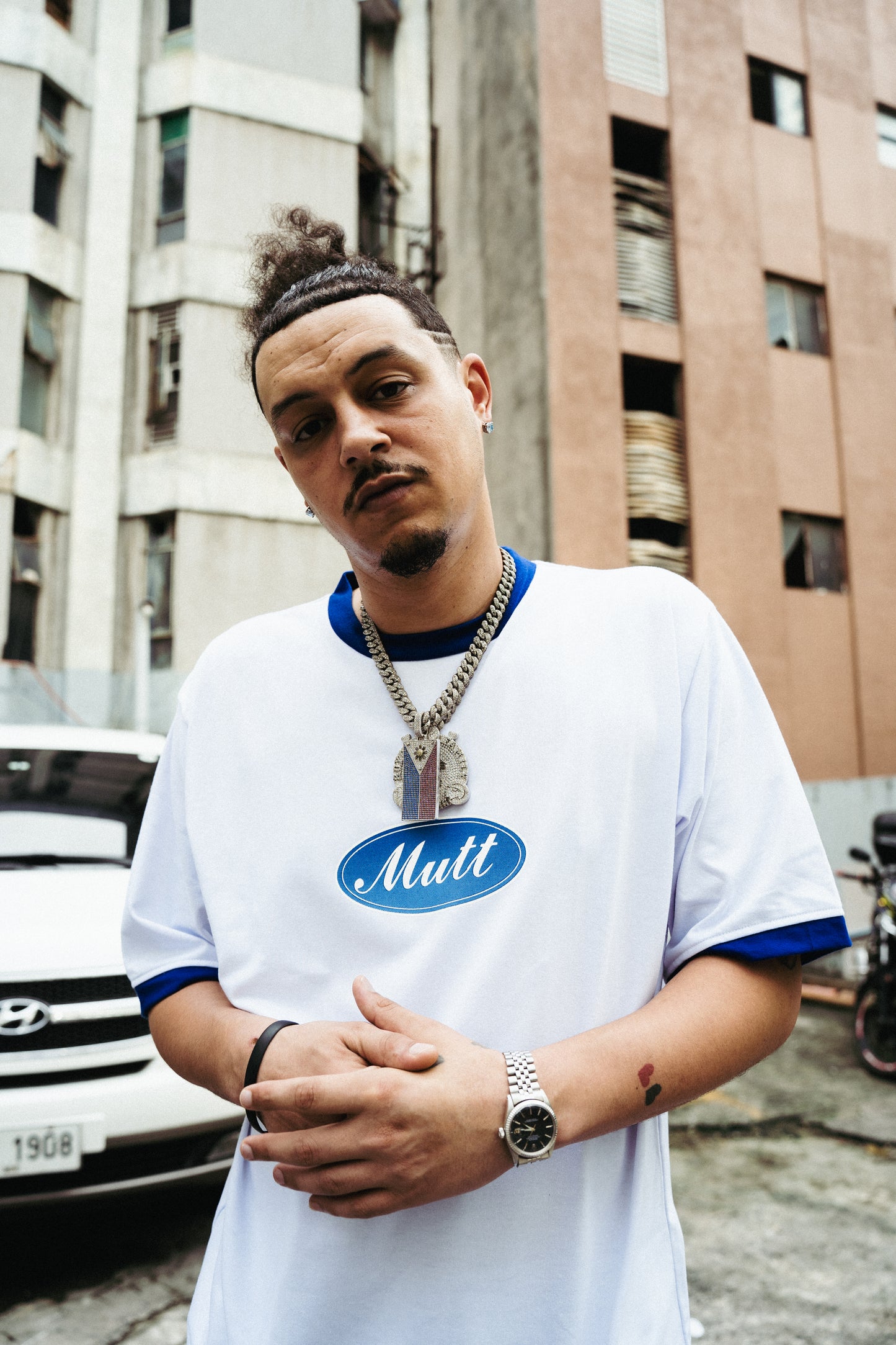 MUTT "FORD" RINGER SHIRT