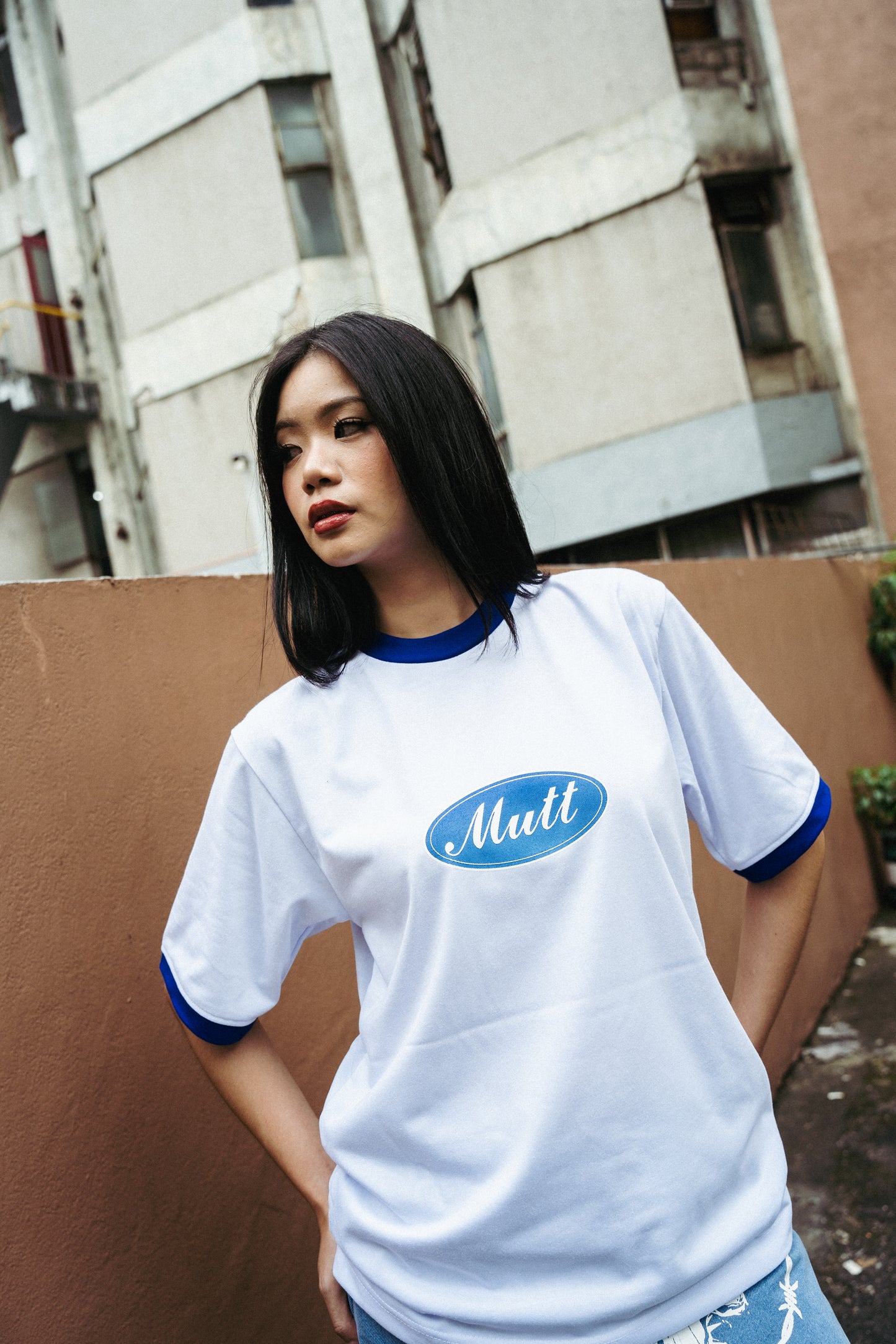 MUTT "FORD" RINGER SHIRT