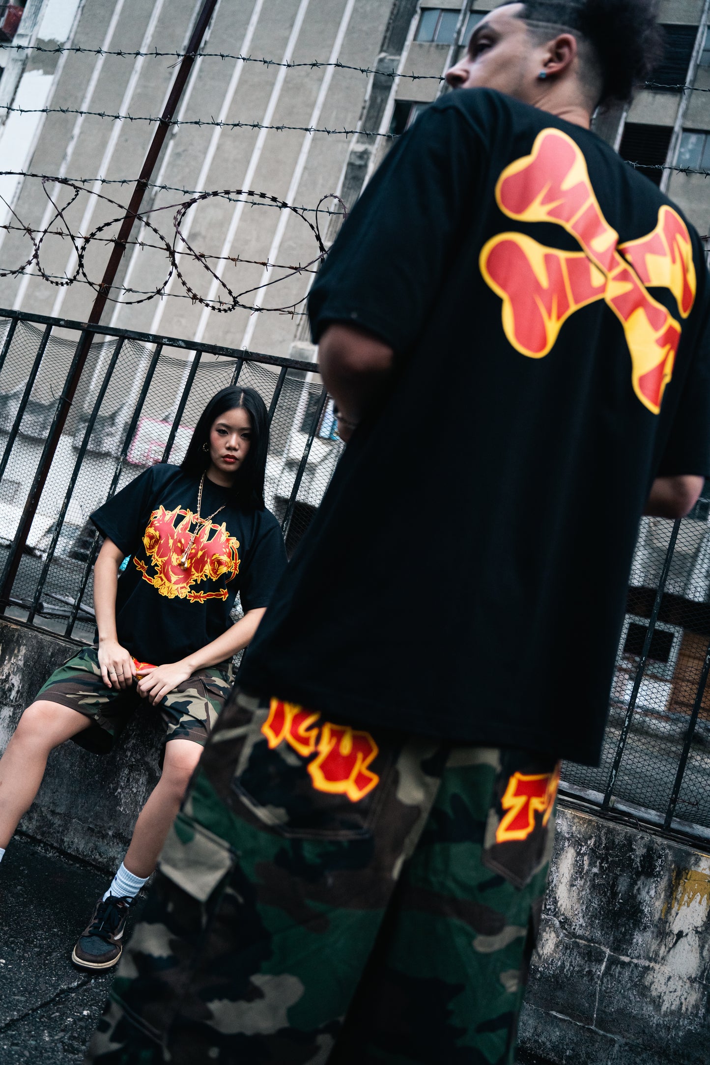 MUTT CAMO "INFIERNO" SHORTS
