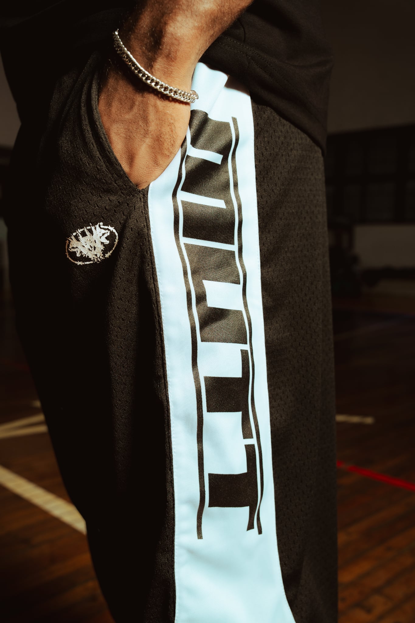 MUTT " Bone Collector" Hoop Shorts (Black)