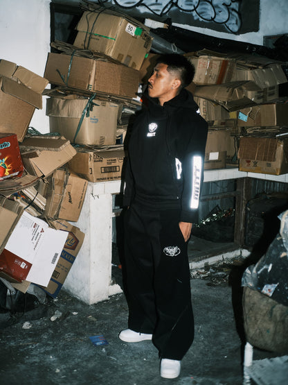 MUTT FLEECE PANTS BLACK