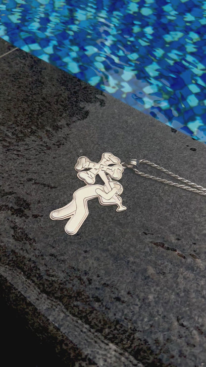 Mutt Boyz Pendant 925 Italy Silver